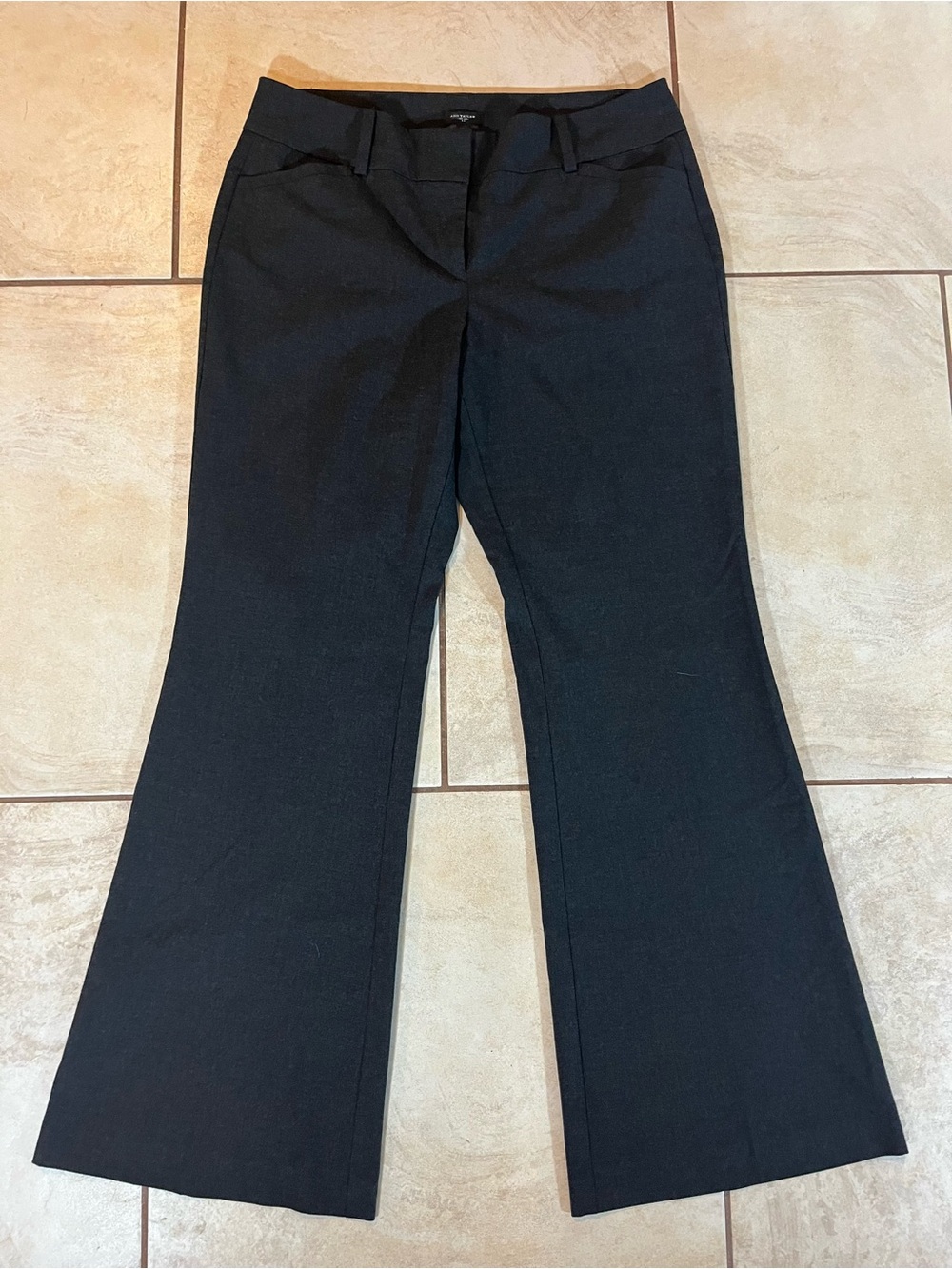 Ann Taylor Black Boot Cut Dress Pants